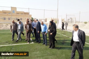 افتتاح زمین چمن مصنوعی دانشگاه فنی و حرفه ای استان بوشهر – مرکز امام خامنه ای 4