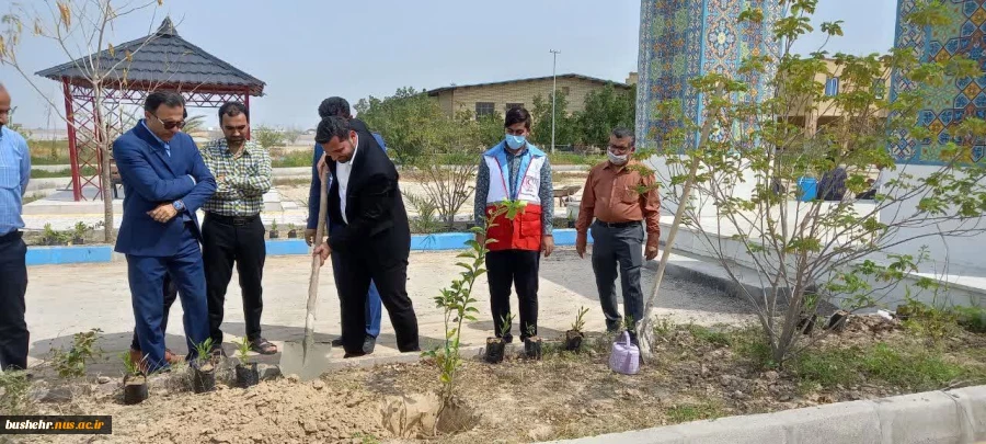 به مناسبت روز درختکاری و هفته منابع طبیعی در دانشگاه فنی و حرفه ای واحد بوشهر برگزار شد؛ 7