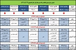 برنامه زمان بندی انتخاب واحد دانشجویان دوره های کارشناسی وکاردانی در نیمسال اول سال تحصیلی 403– 1402 2