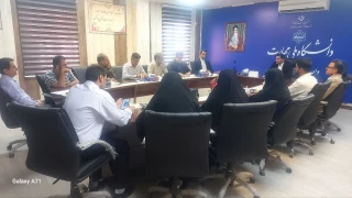 به میزبانی آموزشکده ملی مهارت امام خامنه ای بوشهر و با حضور رئیس دانشگاه ملی مهارت واحد استانی بوشهر انجام شد:
اولین نشست شورای فرهنگی دانشگاه ملی مهارت استان بوشهر