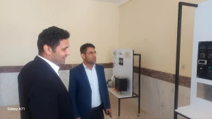 بازدید رئیس دانشگاه ملی مهارت واحد استانی بوشهر از آموزشکده ملی مهارت پسران کنگان 3