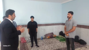 بازدید رئیس دانشگاه ملی مهارت واحد استانی بوشهر از آموزشکده ملی مهارت پسران کنگان 4