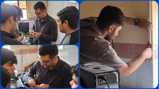 نصب و راه اندازی شبکه سایت های کامپیوتر آموزشکده ملی مهارت امام خامنه ای بوشهر