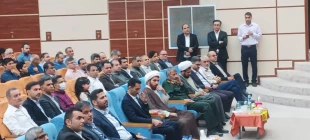 مراسم گرامیداشت مقام استاد و تجلیل از استادان سرآمد آموزشی و نمونه بسیجی در دانشگاه ملی مهارت استان بوشهر برگزار شد 5