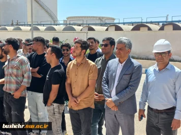 بازدید علمی دانشجویان رشته صنایع شیمیایی آموزشکده ملی مهارت پسران بوشهر از شرکت شیمی گستر لیان و مجتمع آزمایشگاهی شاخه زیتون لیان بوشهر