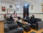 نشست مسئول کارآفرینی و ارتباط با صنعت آموزشکده ملی مهارت پسران کنگان با مدیر آموزش و پرورش شهرستان عسلویه
