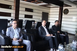 با حضور دکتر احسان بهمیاری و غلامرضا دانش‌فر برگزار شد:
نشست هم‌اندیشی میان دانشگاه ملی مهارت و اداره‌ کل آموزش‌ و پرورش استان بوشهر 3