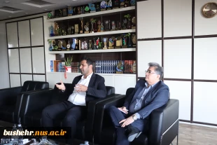 با حضور دکتر احسان بهمیاری و غلامرضا دانش‌فر برگزار شد:
نشست هم‌اندیشی میان دانشگاه ملی مهارت و اداره‌ کل آموزش‌ و پرورش استان بوشهر 4