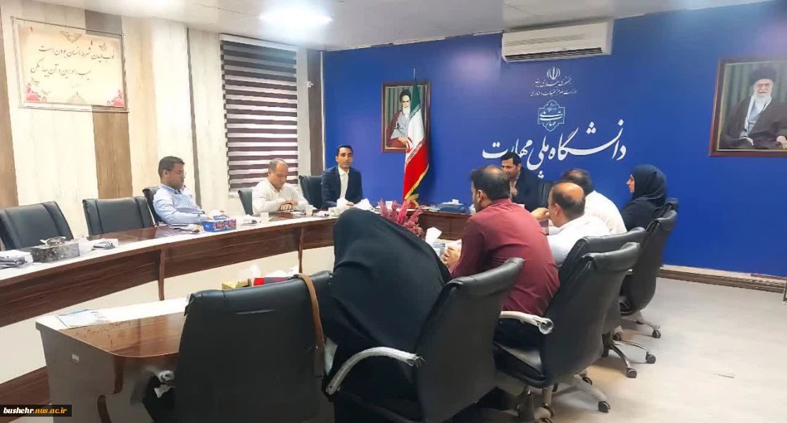 رئیس دانشگاه ملی مهارت واحد استانی بوشهر در نشست با اعضای شورای دانشگاه؛
نگاه ما باید به نسل آینده و آموزش و تربیت صحیح آنها باشد، علی‌رغم سختی‌هایی که وجود دارد